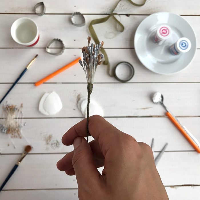 Цветы из вафельной бумаги