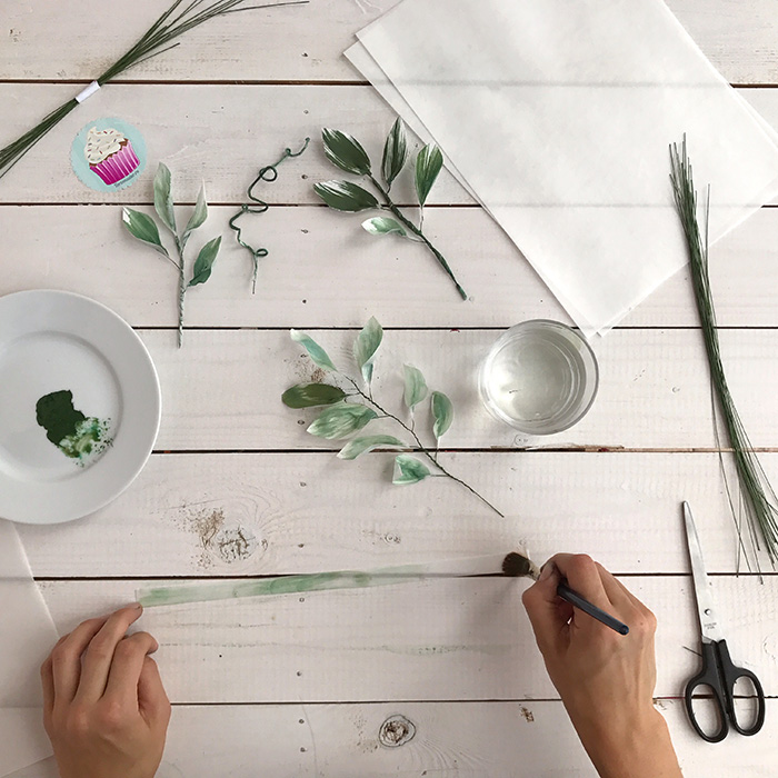 Вафельная флористика