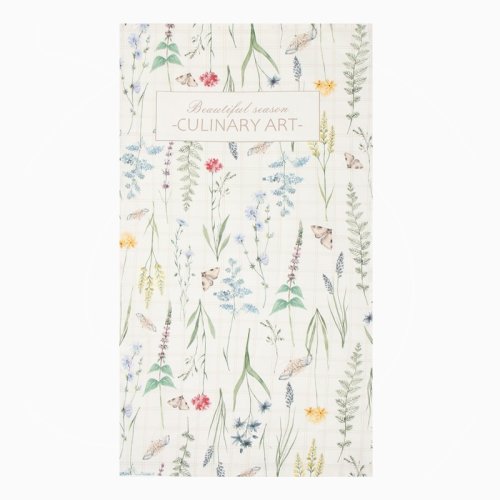 Полотенце кухонное Хлопок "Дикие цветы" 40х73 см 10226808