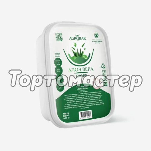 Пюре замороженное AGROBAR Алоэ 250 г 