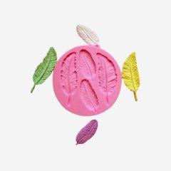 Молд силиконовый "Пёрышко" 										