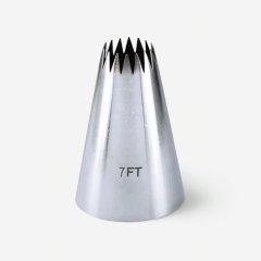 Насадка кондитерская #7FT Французская трубочка Н-43