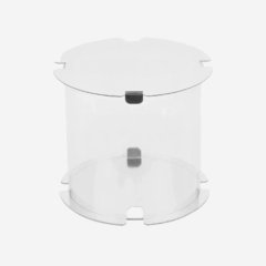 Коробка для торта круглая белая 20х20 см 022510 ф