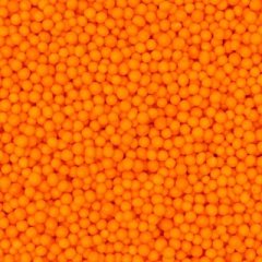 Посыпка декоративная шарики "Оранжевые" 2 мм 1 кг tp19923